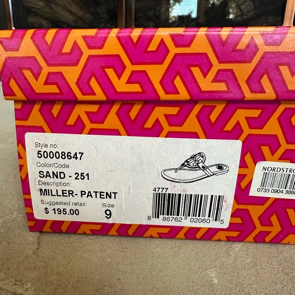 Tory Burch Miller Sandals in Sand - Picture 7 of 7